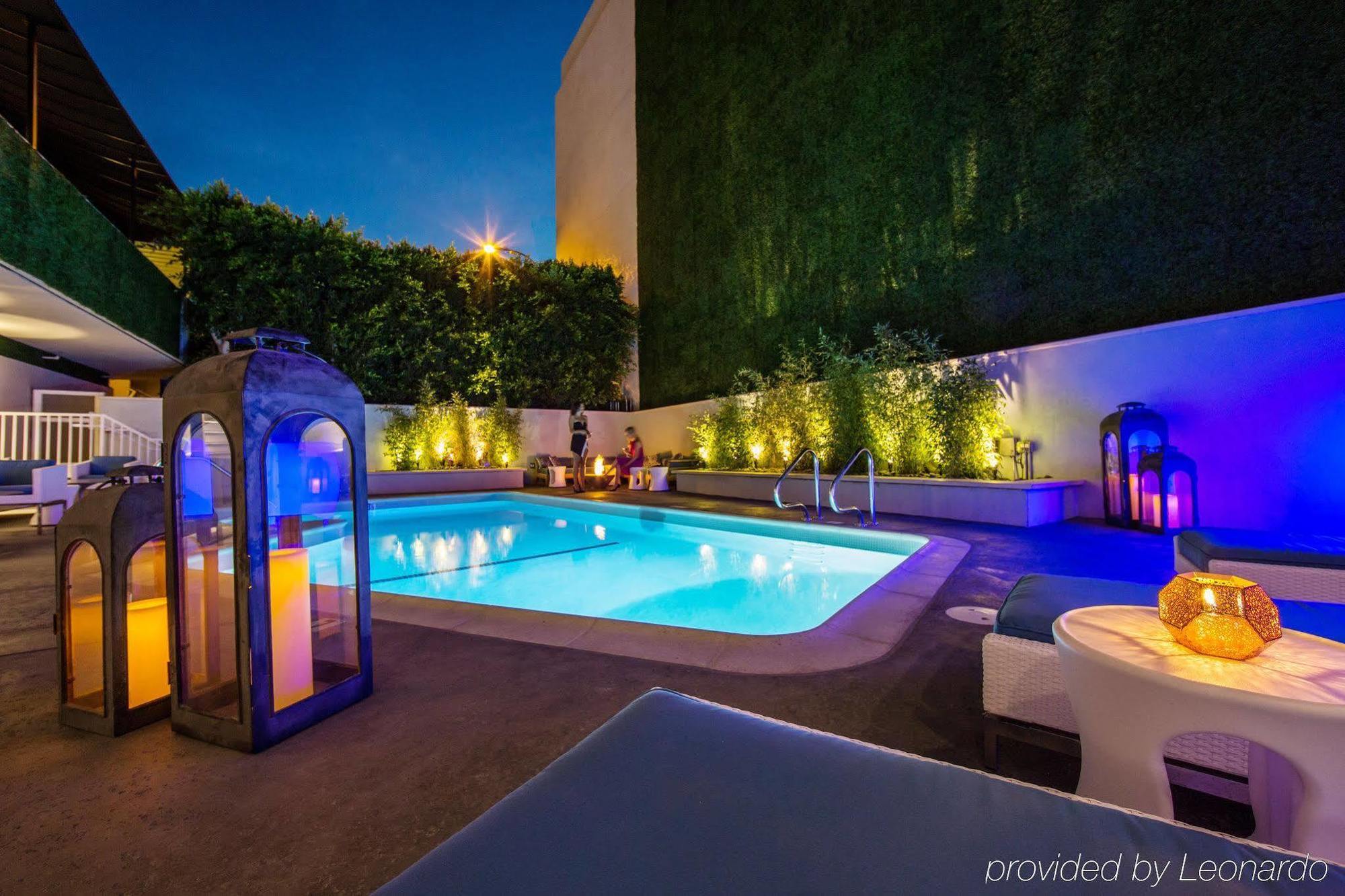 Mosaic Hotel Beverly Hills Los Angeles Exterior foto